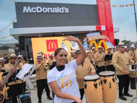 McDonald’s opera en Ecuador desde 1997 y empezó en Quito
