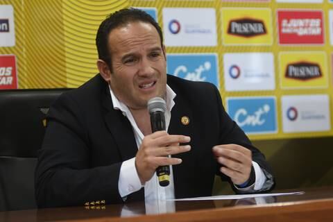 Situación financiera de la Ecuafútbol es ‘complicada’, revela presidente Francisco Egas