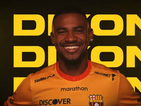 Así se presentó Dixon Arroyo en Barcelona SC:  ‘Ahora soy de la mitad más uno, soy del Ídolo’ 