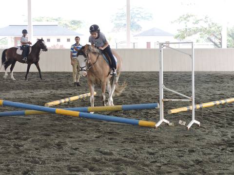 Estudiantes de Monte Tabor tienen extracurricular de equitación