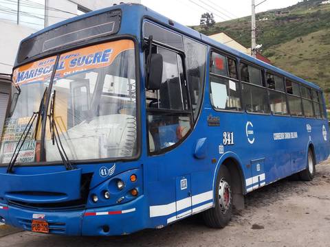En Quito, el pasaje en los buses de la compañía Mariscal Sucre subirá a $ 0,35