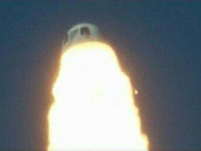 (Video) Cohete de Blue Origin se estrelló tras despegue fallido, no había tripulantes