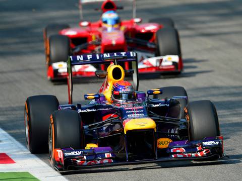 Vettel marcó mejor tiempo en los ensayos libres de Monza