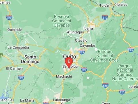 Sismo de magnitud 2,8 reportó el IG en el suroriente de Quito