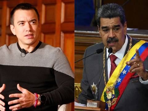 ‘Gracias, pero no, gracias’, respondió Daniel Noboa a Nicolás Maduro, quien le ofreció asesoría en seguridad