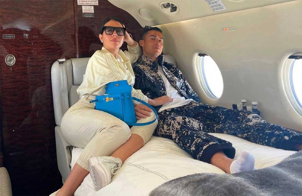 Georgina Rodriguez contro il viaggio di Cristiano Ronaldo sul suo jet privato: la modella non rinuncia al lusso e al lusso e chiarisce che non può permettersi voli commerciali |  persone |  divertimento
