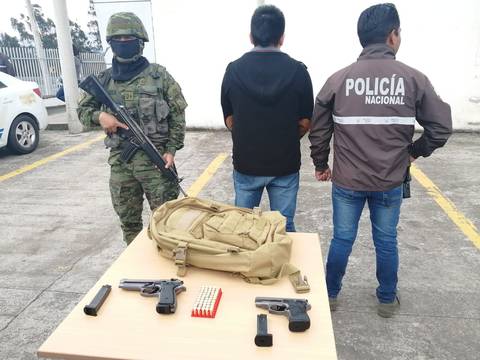 Desde Colombia entran ilegalmente armas traumáticas que van a parar a bandas que operan en Santo Domingo, Quevedo y Guayaquil