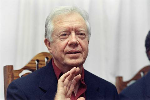 Expresidente estadounidense Jimmy Carter ya no volverá a ningún hospital y solo recibirá cuidados paliativos en su hogar rodeado de su familia