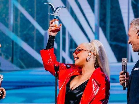 Viña del Mar 2023: Christina Aguilera cantó en español haciendo honor a sus raíces guayaquileñas; el público la amó y es llamada la patrona del festival