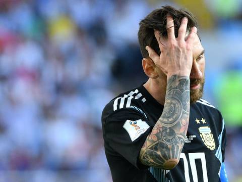 Lionel Messi siente ‘amargura’ por no haber sumado los tres puntos ante Islandia