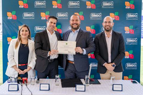 Bimbo Ecuador recibe Certificación Punto Verde