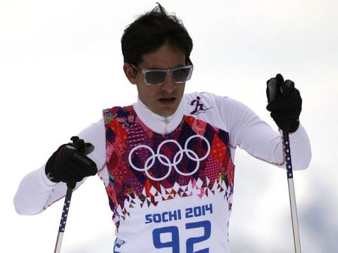 Esquiador peruano terminó una carrera pese a tener dos costillas rotas