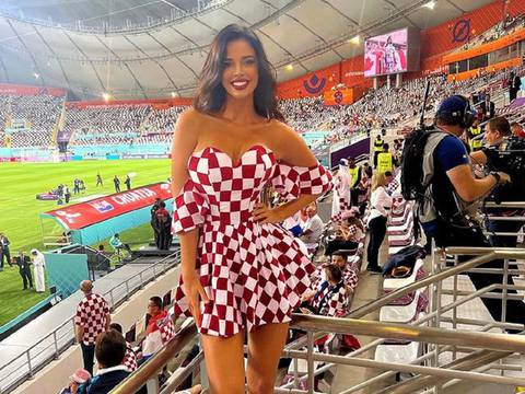 “¿Cómo mi bikini puede lastimar a alguien?”: modelo croata, apodada la “fanática más sexy” de la Copa del Mundo, desafía las reglas de Qatar con su vestimenta e insiste en que no teme ser arrestada