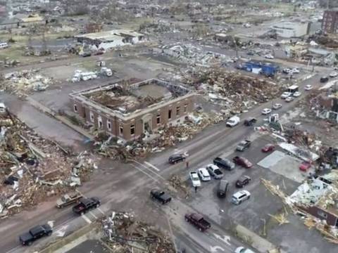 Tornado en Kentucky: cómo se generan estos fenómenos y cuál es la diferencia con los huracanes