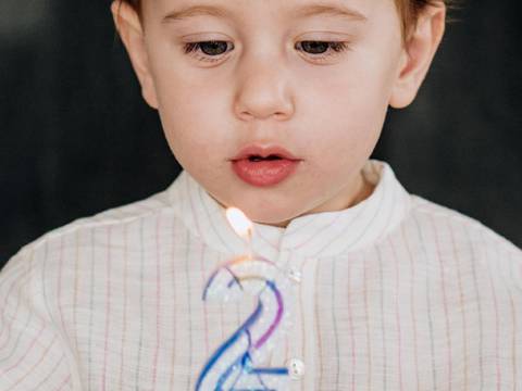 Alvarito Noboa Valbonesi celebró su segundo cumpleaños en familia