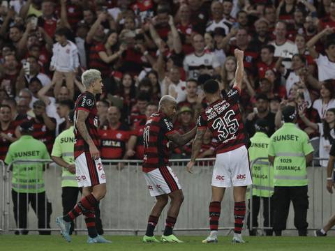 Flamengo, que dentro de 45 días jugará en Guayaquil la final de Copa Libertadores, ha perdido el segundo puesto del Brasileirao