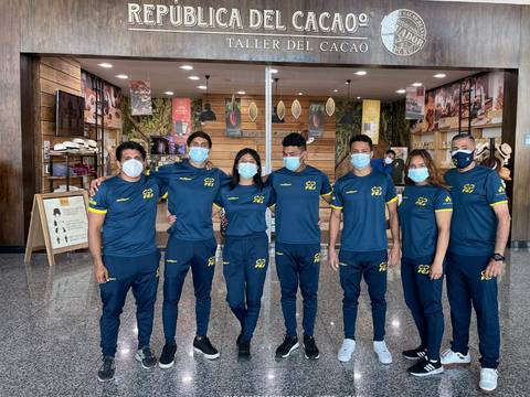 Selección de judo de Ecuador viajó a Mundial Juvenil que se realizará en Italia