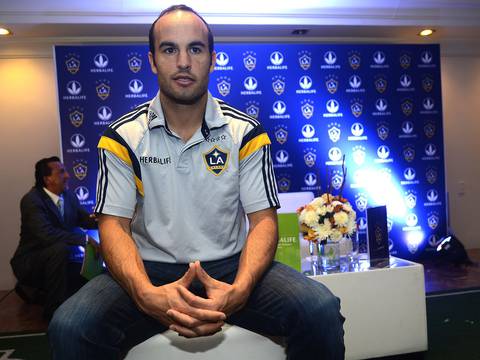 Landon Donovan, astro de la MLS, visita Quito