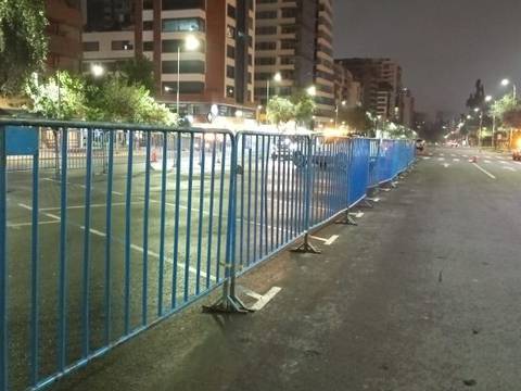Zona azul en la avenida de los Shyris permanecerá inhabilitada en horario nocturno