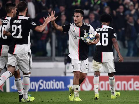 Doblete de Paulo Dybala para la remontada de Juventus ante Lokomotiv