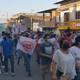 Con marchas y plantones culturales se protesta en Montecristi por trabajos de militares en cerro