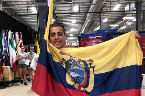 Guayaquileño Víctor Hugo Castro consigue un destacado cuarto puesto en los CrossFit Games 2021