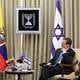 Guillermo Lasso se reúne con presidente israelí e insta a fortalecer relación bilateral