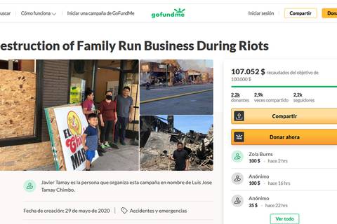 Ecuatoriano cuyo restaurante fue quemado en las protestas en Minneapolis ha reunido más de 100 mil dólares para reabrirlo