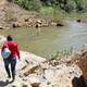 Represamiento de río pone en riesgo comunas en Cotopaxi