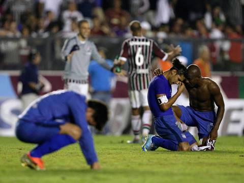 Azules se despidieron de la Copa Libertadores 