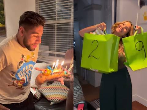 Alejandra Jaramillo sorprendió a su novio, Beta Mejía, con regalos por su cumpleaños que superan los $ 500