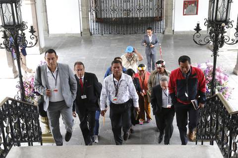 Presidente de comunidad kichwa se disculpa con Guillermo Lasso por filtración de audio de reunión en Carondelet por el bloque 43-ITT