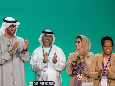 En la Cumbre del Clima de Dubái COP28 se aprobó el Balance Global para fortalecer las medidas climáticas colectivas