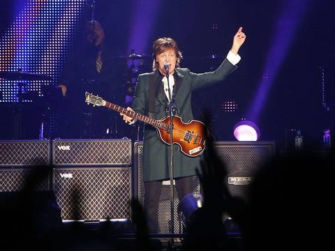 Paul McCartney cantará hoy en Quito 