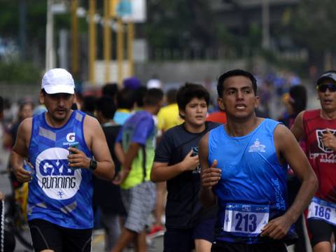 Madrugaron para maratón   en  homenaje a Guayaquil
