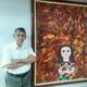 Félix Aráuz, el ‘artista de las caritas’, reúne sus 60 años de trayectoria en una exposición