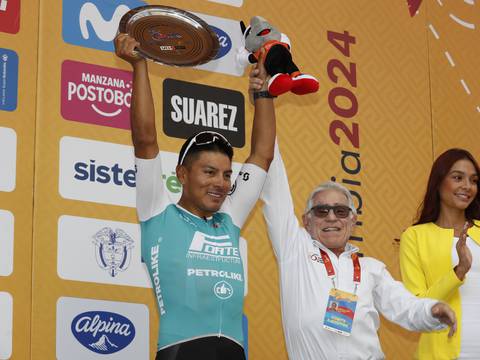 ‘Grandioso’ para Jonathan Caicedo repetir en el podio del Tour Colombia