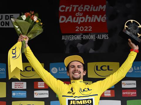 A tres semanas del Tour de Francia Primoz Roglic conquista el Critérium del Dauphiné