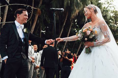 ‘¡No me quiero casar!’: Lele Pons y Guayna confiesan que estuvieron a punto cancelar su boda