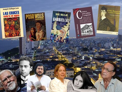Universo de libros: Guayaquil en la literatura local; obras que recogen las luces y las sombras de la Perla del Pacífico