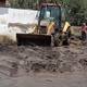 En Guano se evalúan daños y retiran material arrastrado por aluvión
