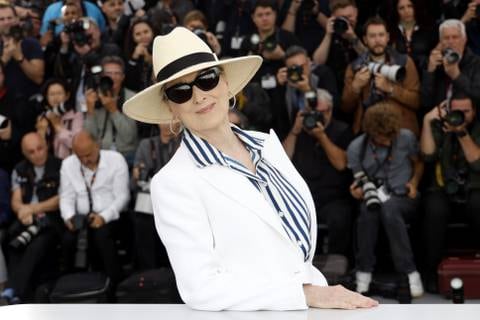 Festival de Cannes recibe a Meryl Streep, quien recibirá una Palma de Oro de Honor 