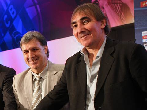 Gerardo ‘Tata’ Martino ya fue presentado en el FC Barcelona 