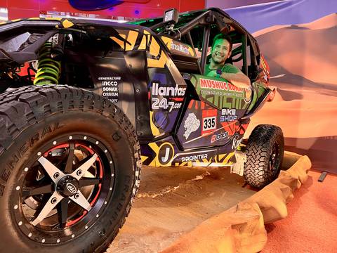 Sebastián Guayasamín: Estamos entrenando fuerte para meternos en el 'Top' 5 del rally Dakar 2023