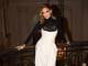 Jennifer Lopez la más coquette  con este look en blanco y negro de la marca italiana Giuseppe Di Morabito