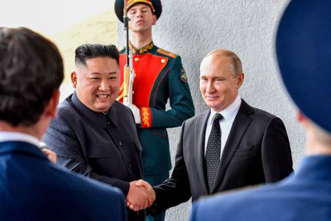 Kim Jong-un y Vladimir Putin celebrarán una cumbre, según medios estatales norcoreanos