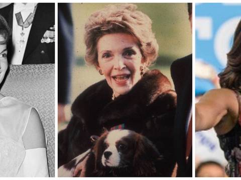 Jackie Kennedy, Michelle Obama, Nancy Reagan y otras primeras damas de EE. UU. que han hecho historia