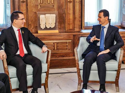 Juan Guaidó critica que canciller de Nicolás Maduro se reuniera con Bashar Al Asad