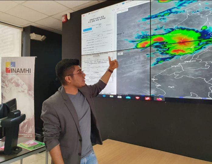 La lluvia en Guayaquil de este jueves superó a la que hubo hace dos semanas por el ciclón Yaku