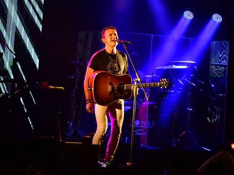 Fonseca arrasó el jueves en concierto en el Centro de Convenciones de Guayaquil